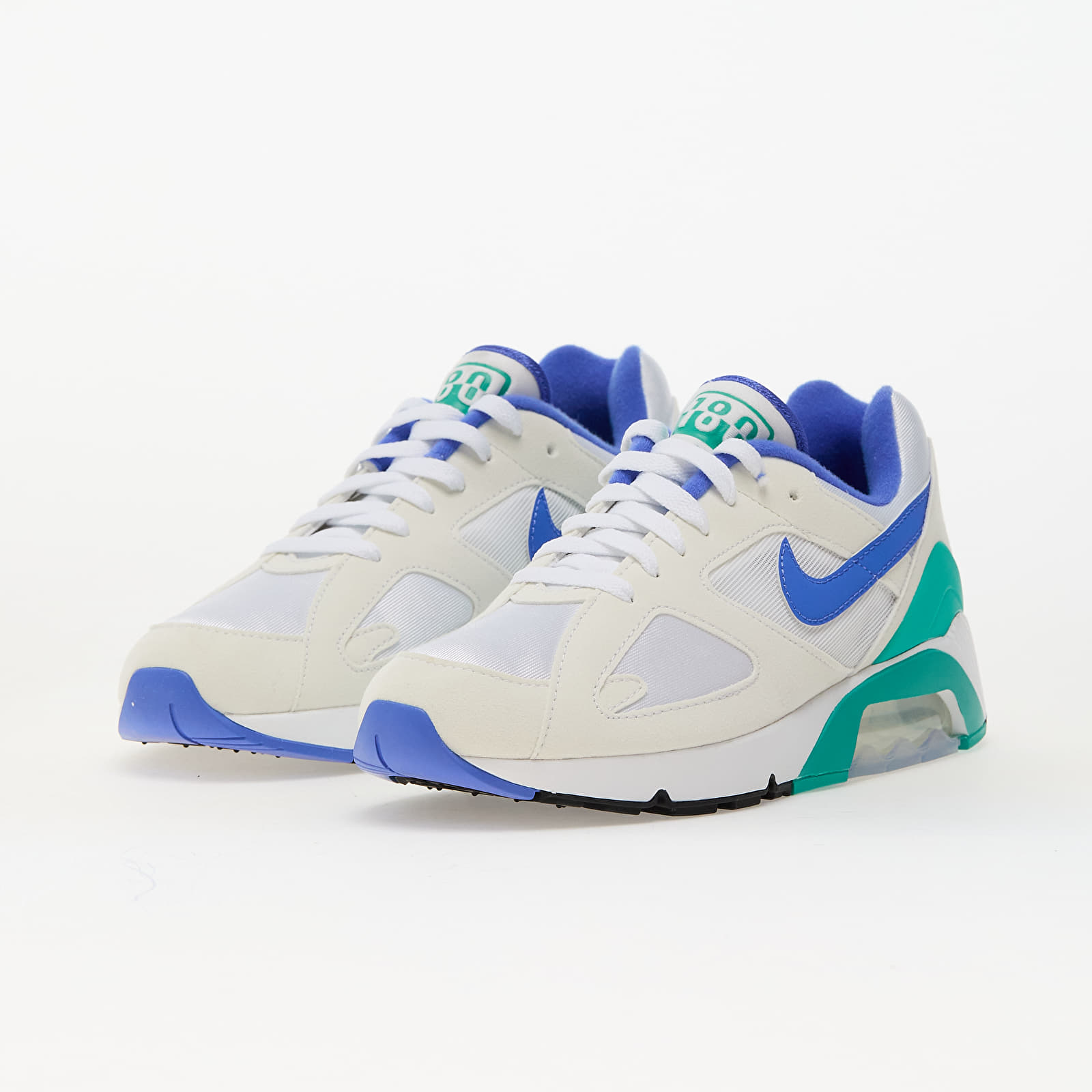Herenschoenen Nike Air 180 White/ Medium Blue-Clear Jade Ii-Black