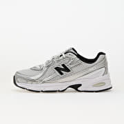 New Balance 740 White/ Silver Metallic/ Navy