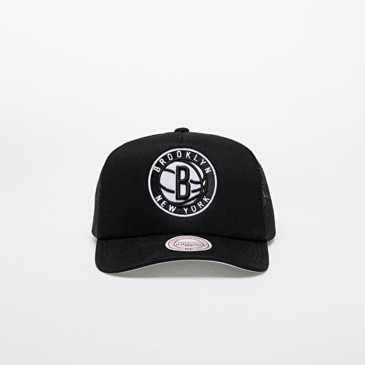 Casquette Mitchell & Ness NBA Evergreen Nets Trucker Cap Black