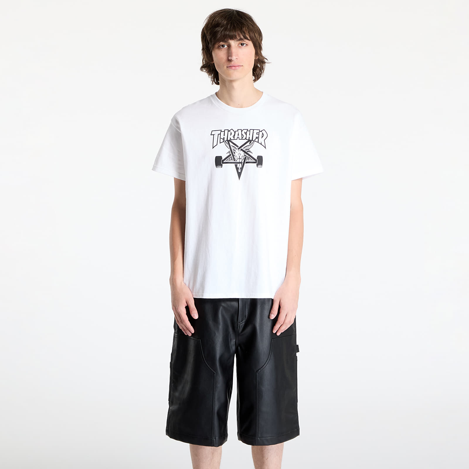 T-Shirts Thrasher Skategoat White