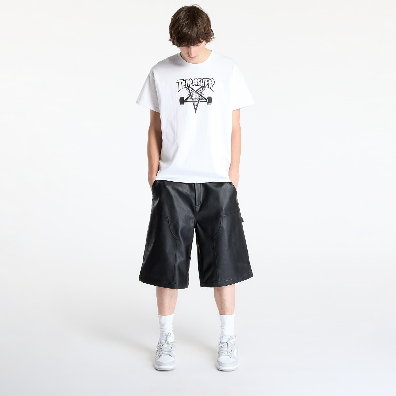 T-Shirts Thrasher Skategoat White