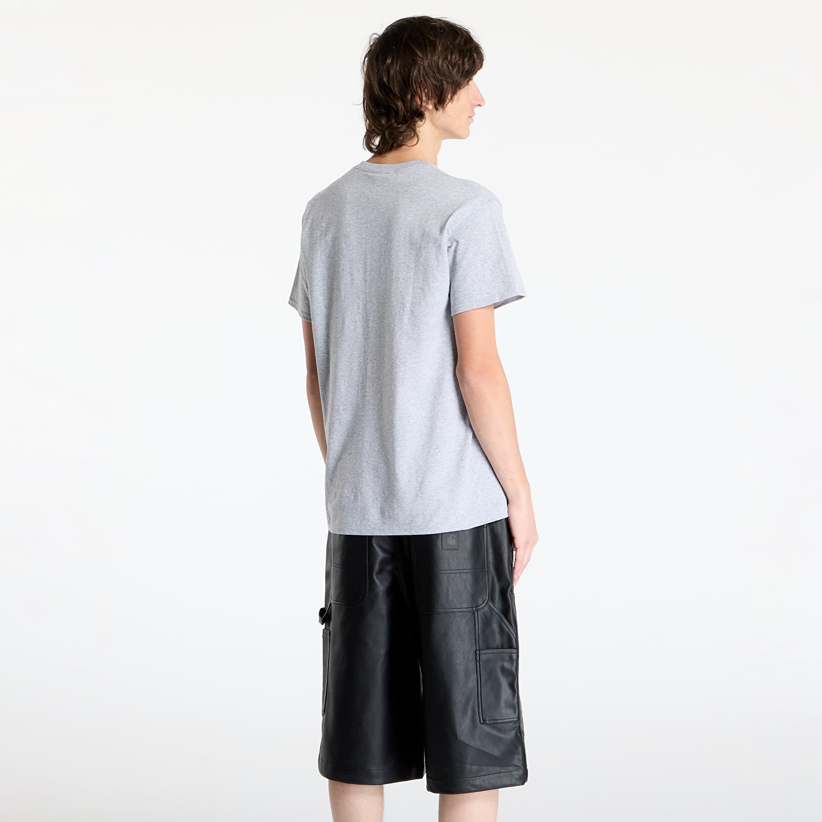 Men's T-shirts Thrasher Skate Mag T-Shirt Gray/ Red