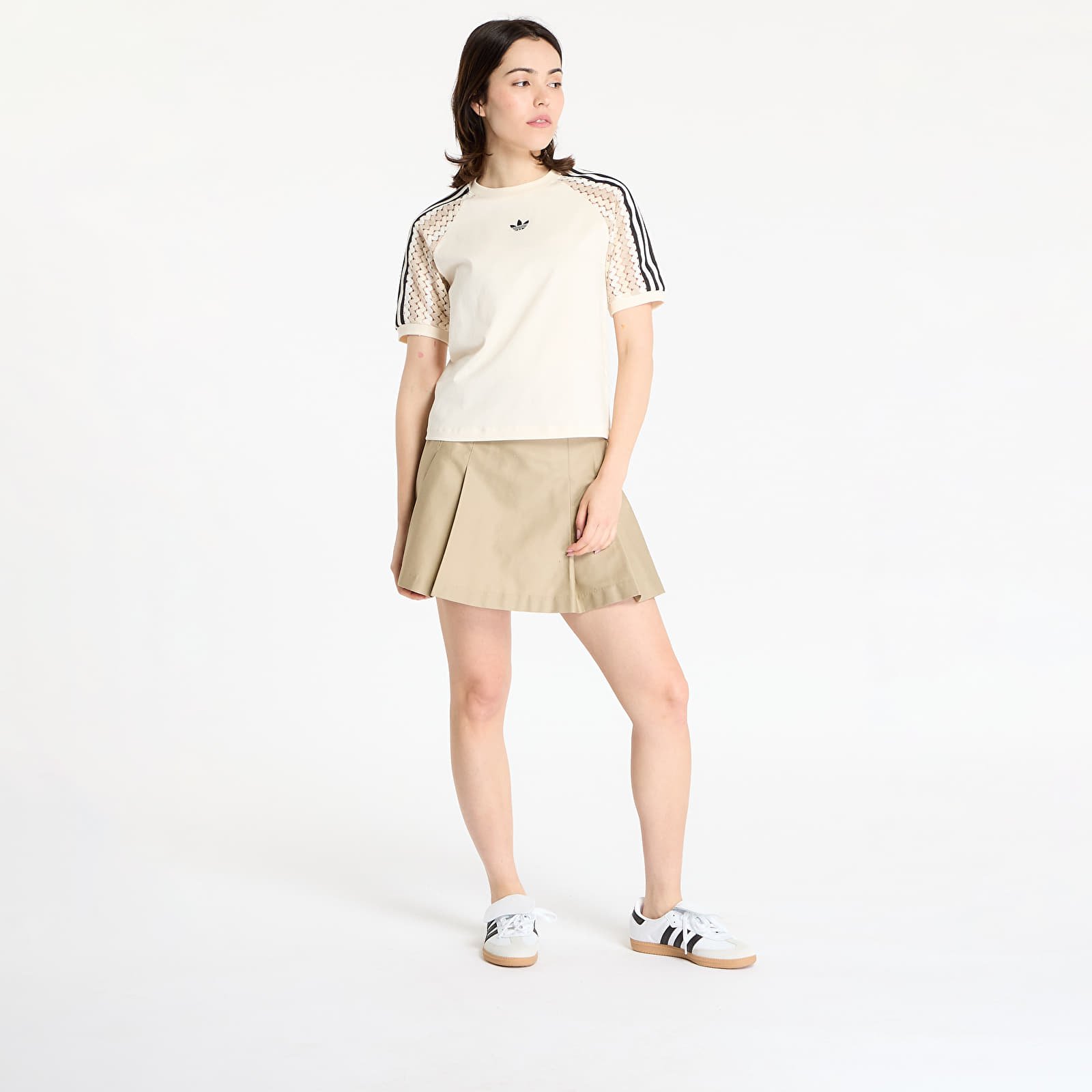Camisetas de mujer adidas Originals Summer Glow Cali Tee Wonder White