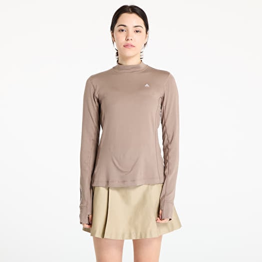 Nike ACG "Goat Rocks" Women's Dri-FIT ADV Long-Sleeve Top Mink Brown/ Summit White
