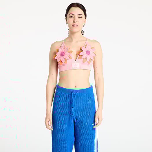 Biustonosz adidas Summer Glow Bralet Pink/ Semi Pink Spark