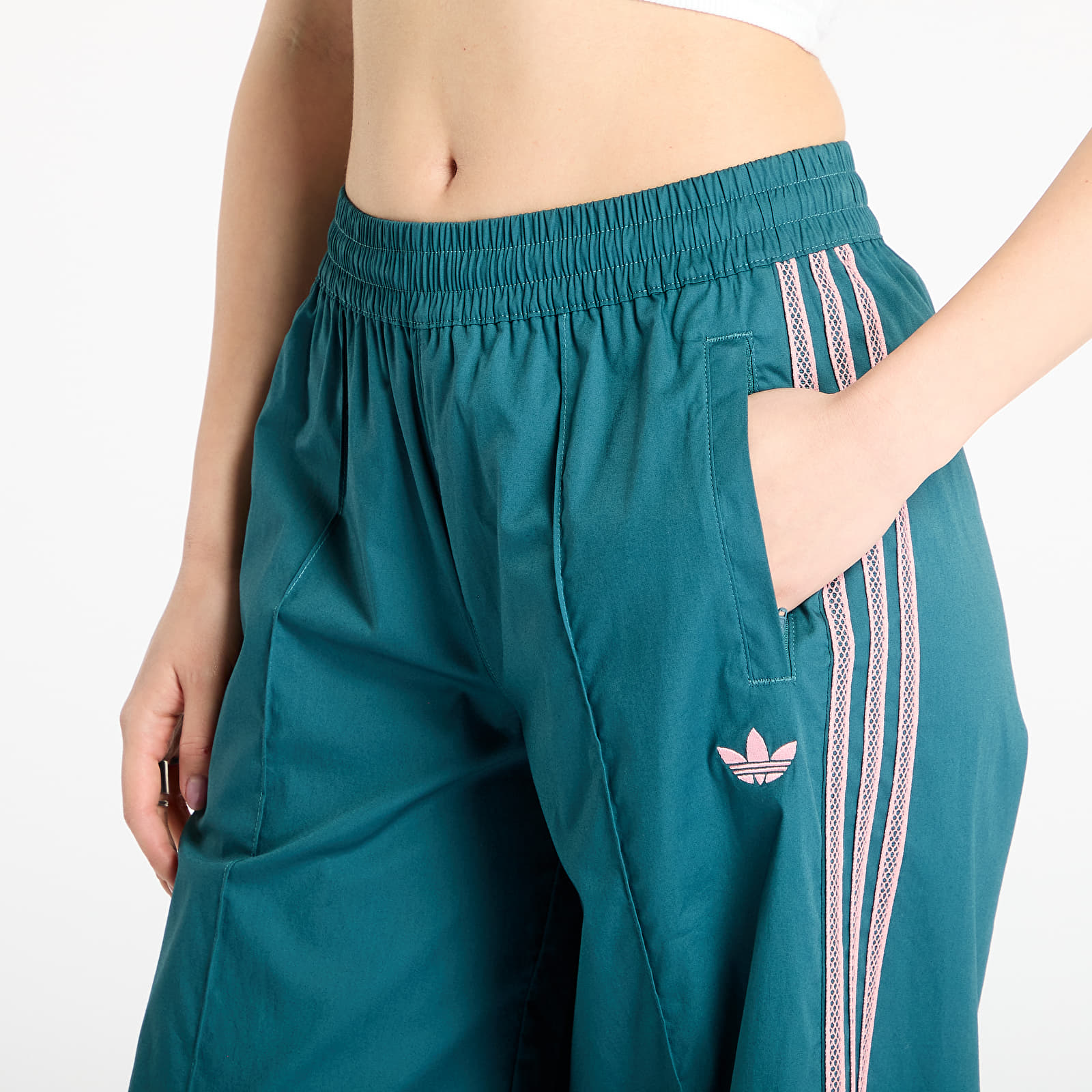 Ženske hlače adidas Summer Glow Pants Green/ Tech Green