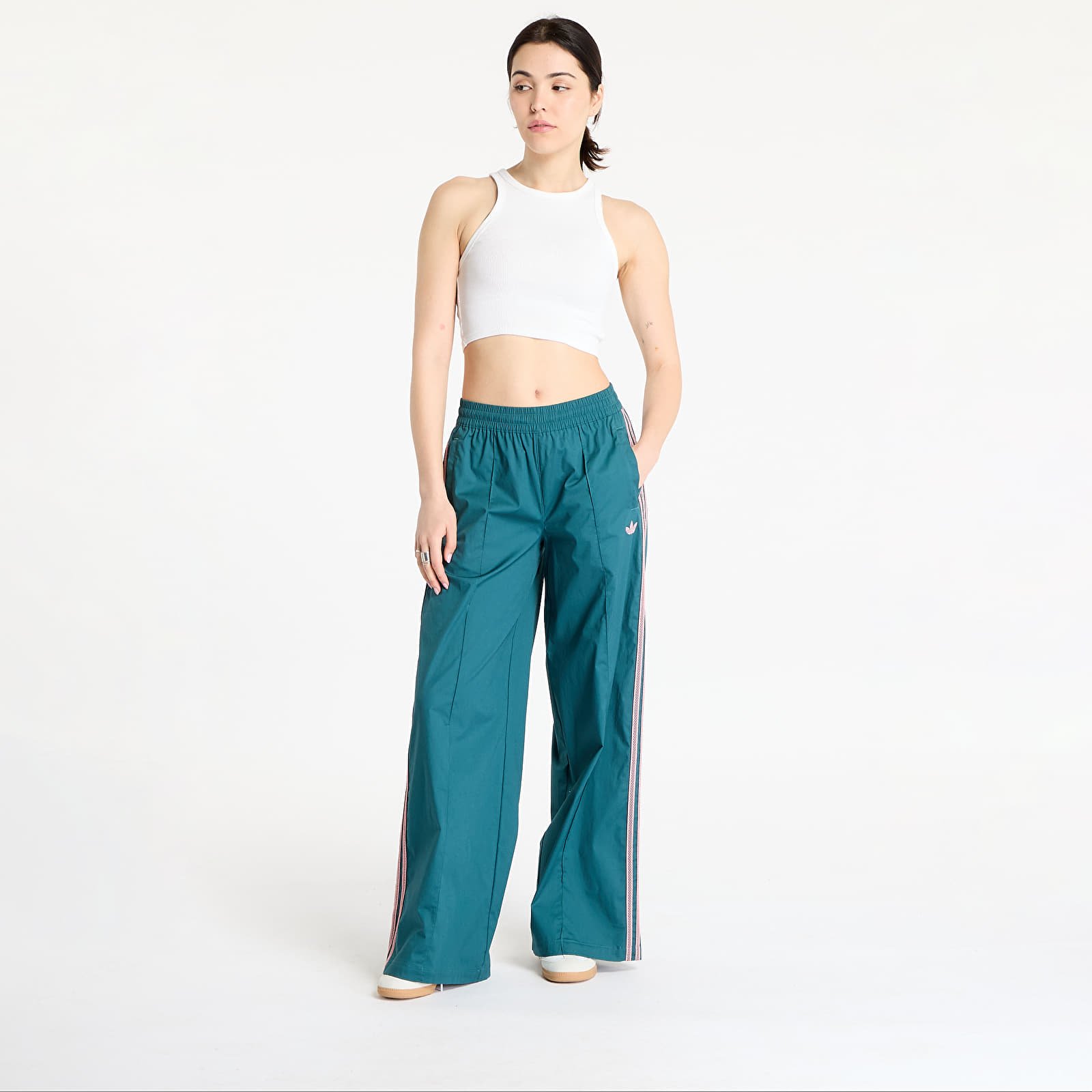 Ženske hlače adidas Summer Glow Pants Green/ Tech Green