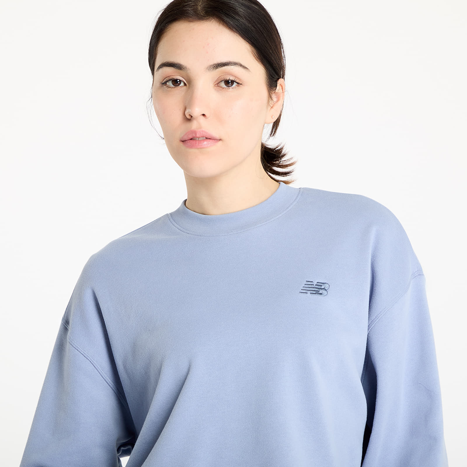 Sweatshirts för kvinnor New Balance Coastal Fleece Crew Dusk Shower