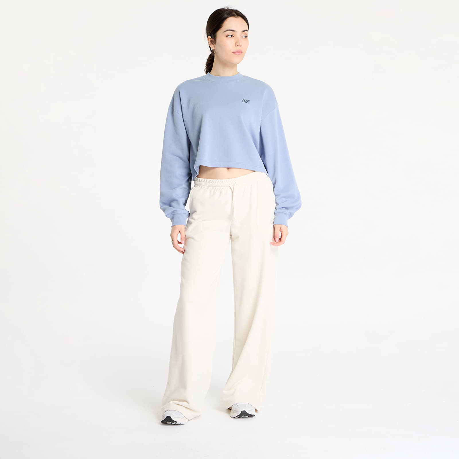 Sweatshirts för kvinnor New Balance Coastal Fleece Crew Dusk Shower