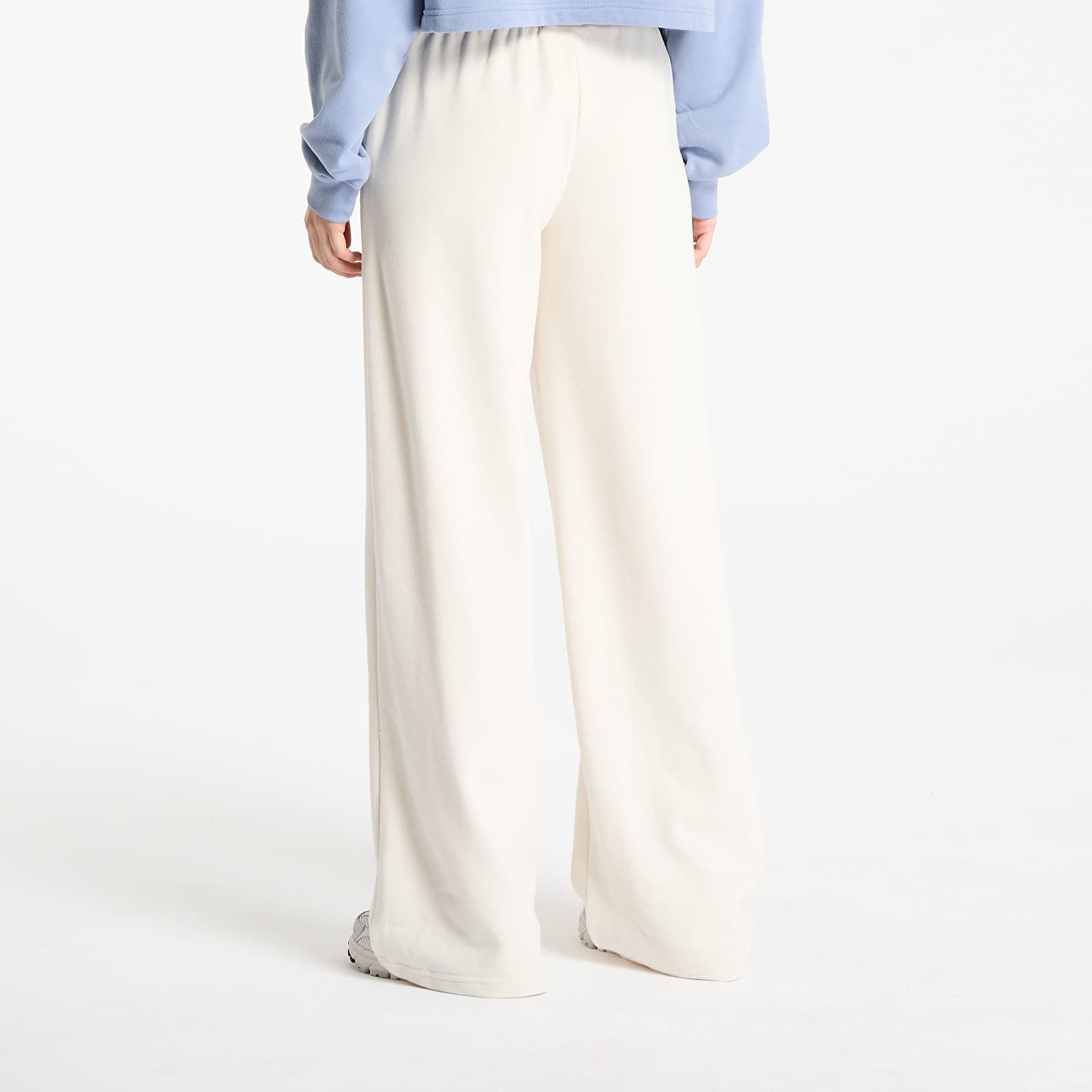 Pantalones de chándal para mujer New Balance Coastal Fleece Pant Linen