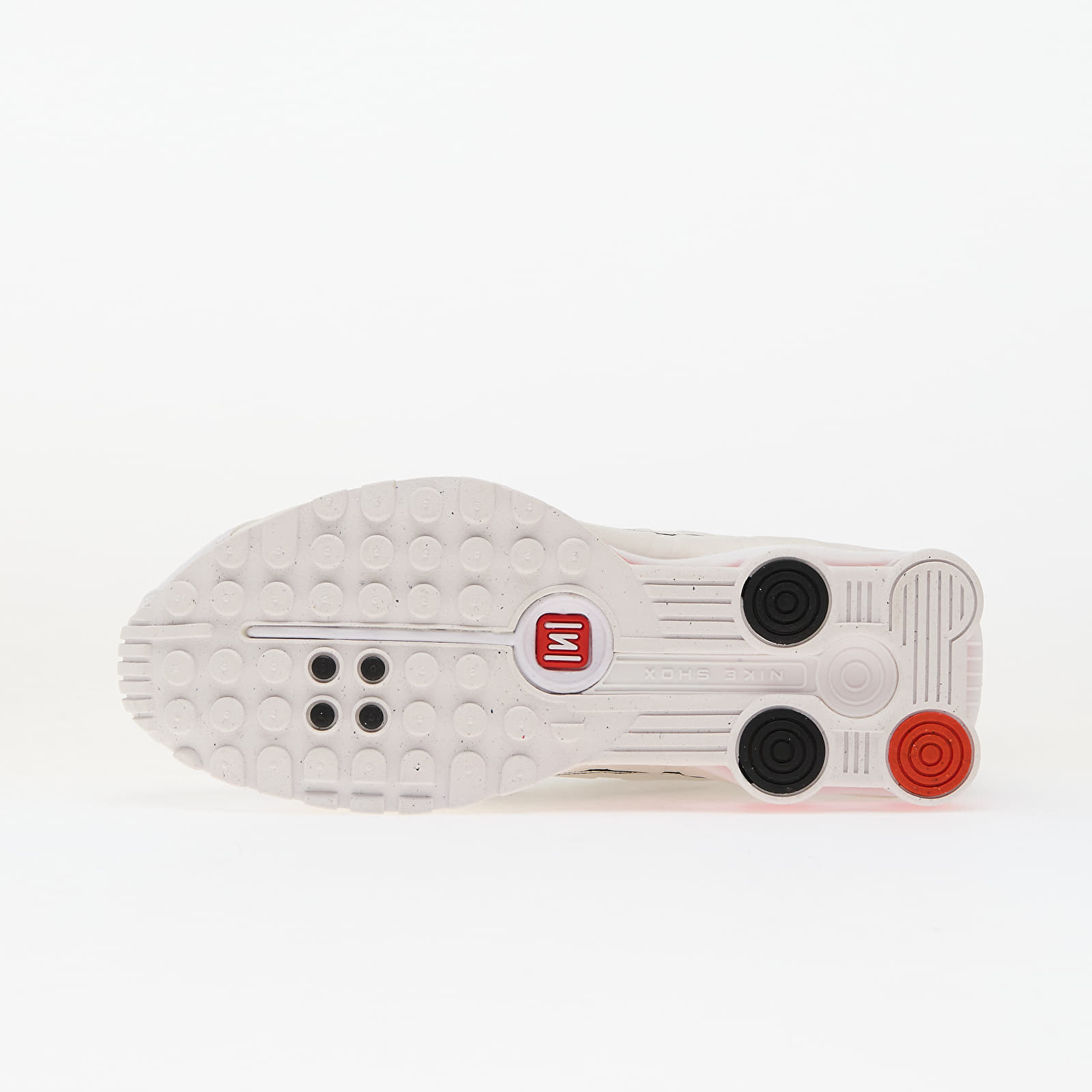 Sneakers og sko til kvinder Nike W Shox R4 White/ White-Phantom-Picante Red