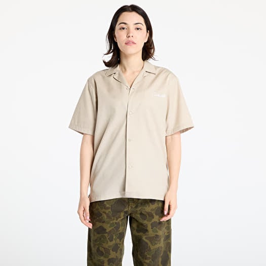 Koszula Carhartt WIP S/S Delray Shirt UNISEX Fleur de Sel/ White