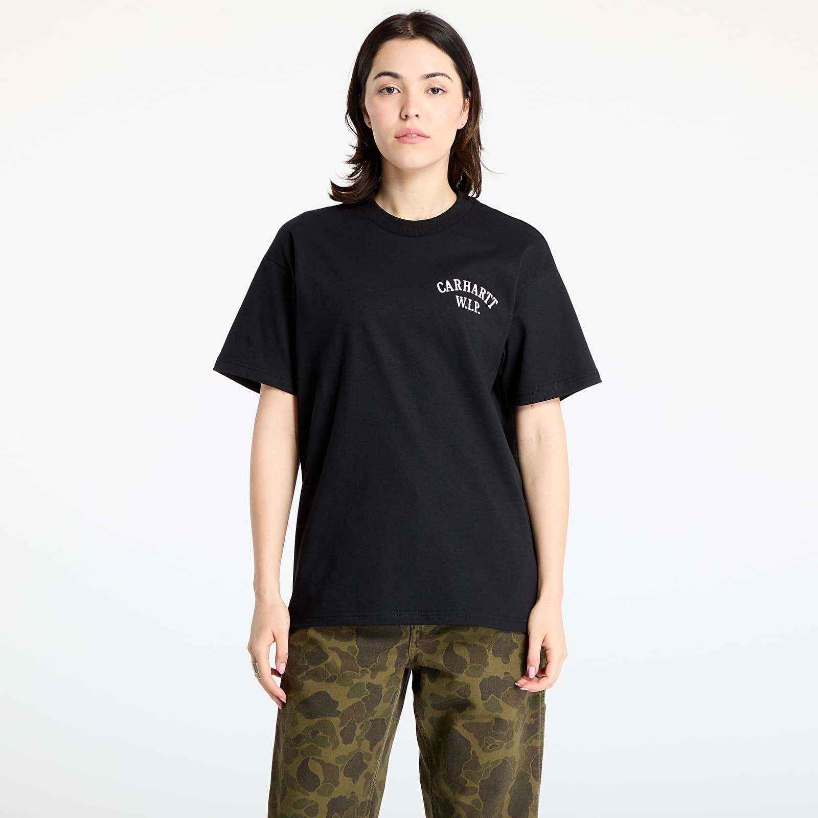 T-shirts til mænd Carhartt WIP S/S Cabinetry T-Shirt UNISEX Black/ White