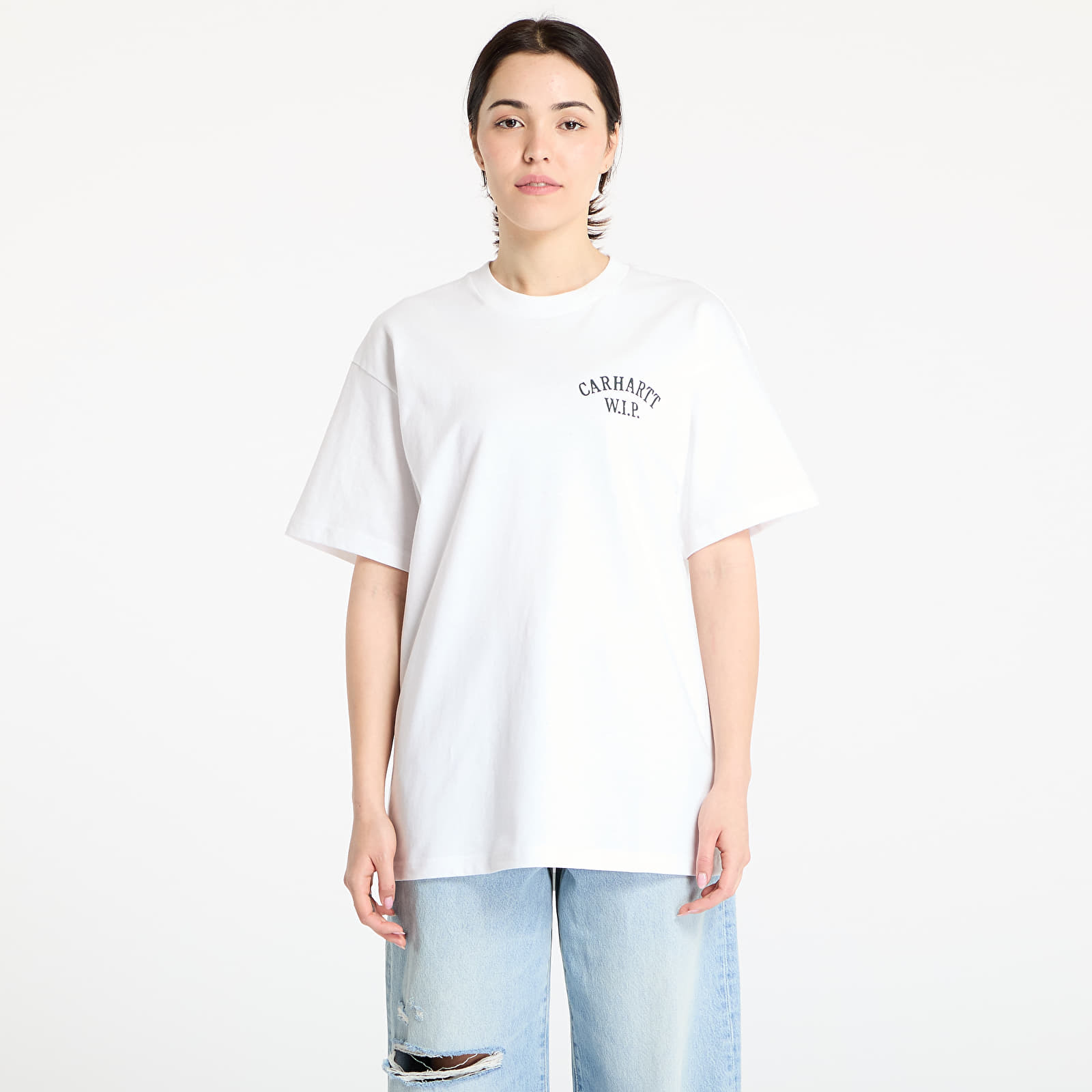 Men's T-shirts Carhartt WIP S/S Cabinetry T-Shirt UNISEX White/ Black