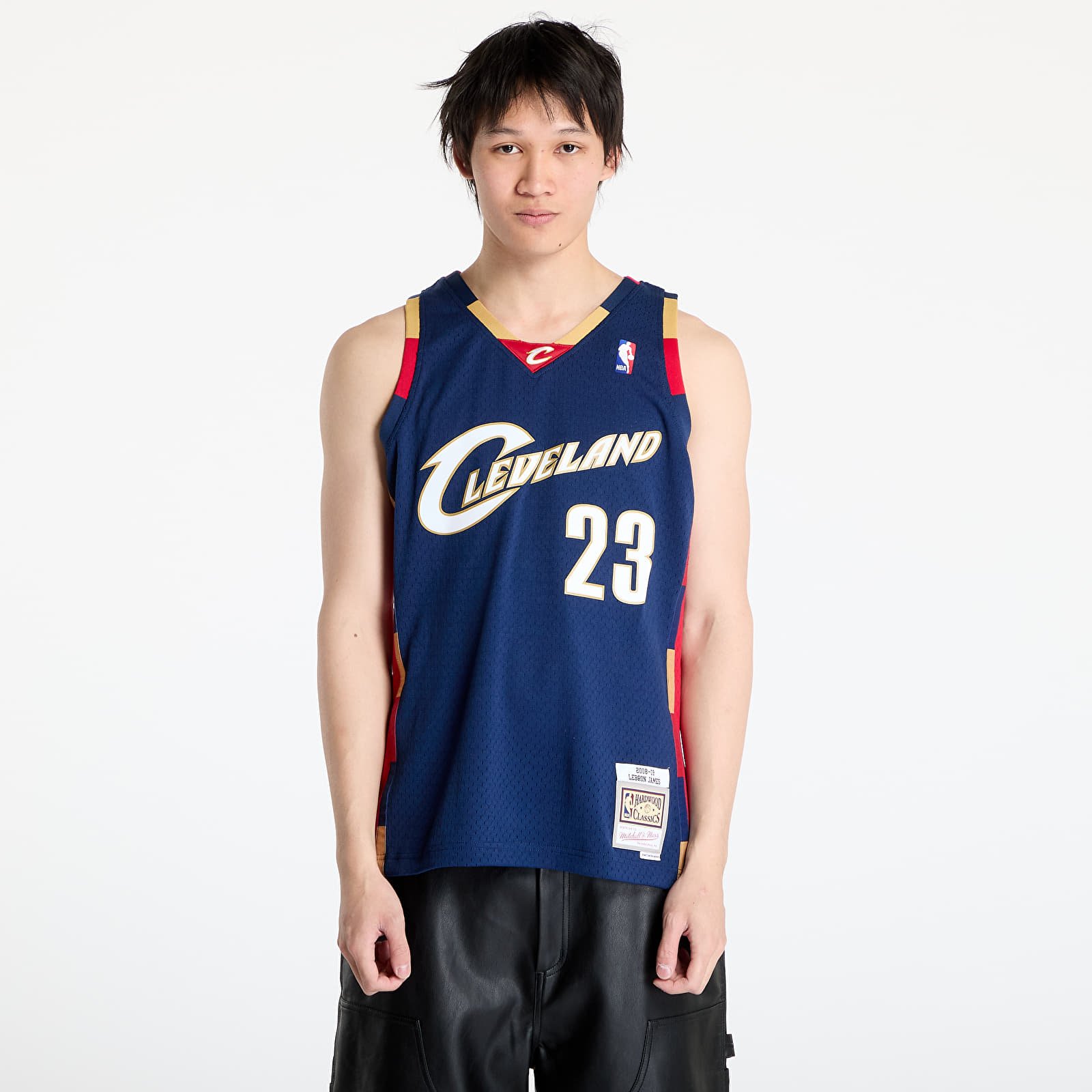 Trikood Mitchell & Ness NBA Cavaliers 2008 Lebron James Swingman Alternate Jersey Navy