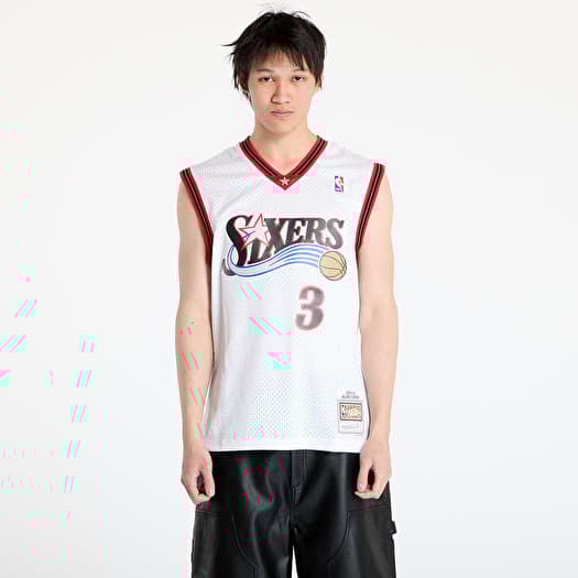 Dres Mitchell & Ness NBA 76Ers 2000 Allen Iverson Swingman Home Jersey White