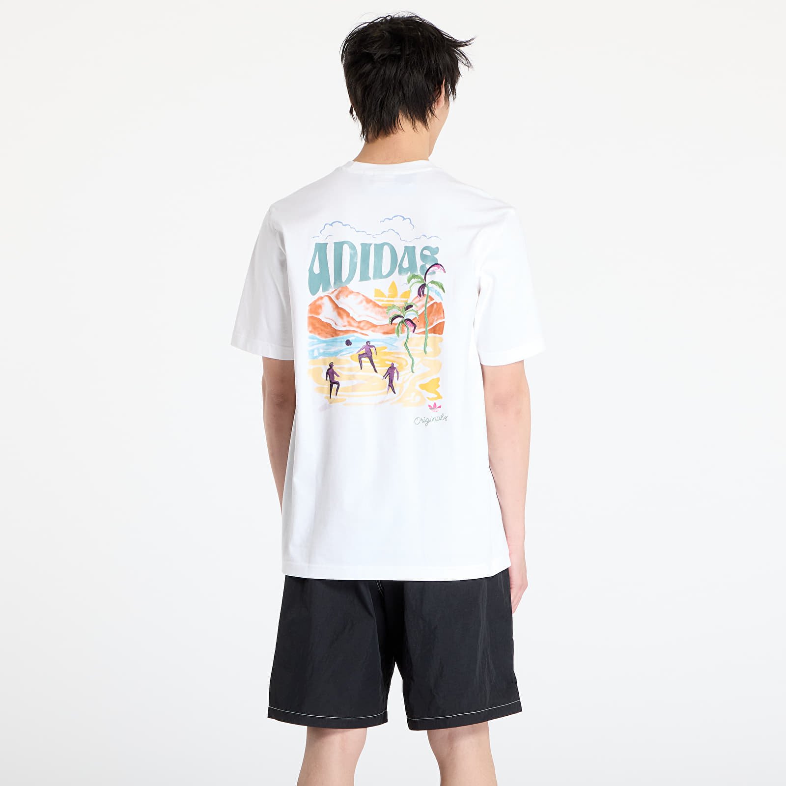 Camisetas hombre adidas Resort Graphic Tee White/ White