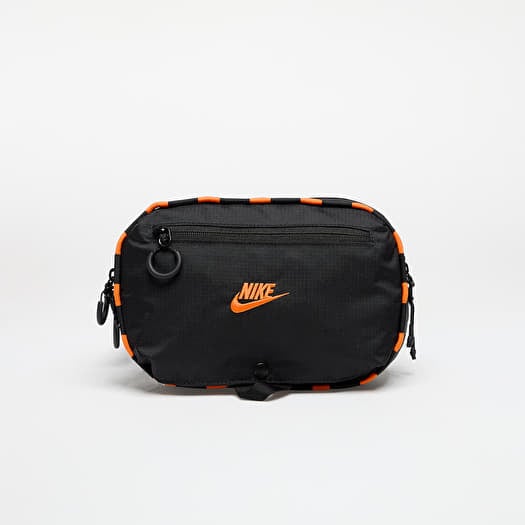 Kott Nike Hayward Patrol Crossbody Bag (4L) Black/ Black/ Safety Orange
