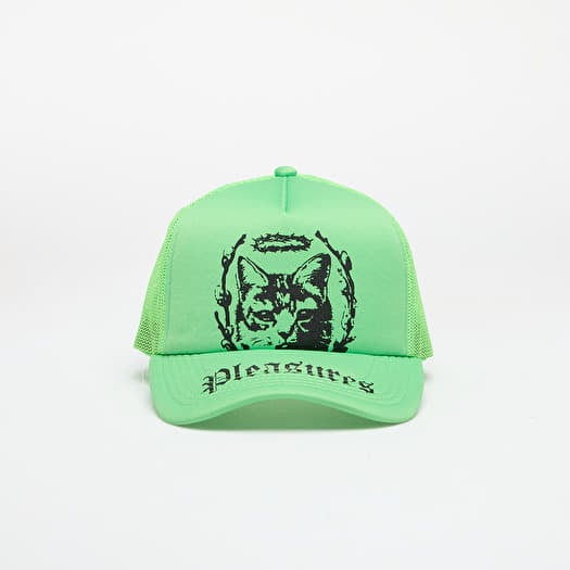 Cap PLEASURES Housecat Trucker Neon