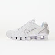 Nike Shox TL White/ White-Metallic Silver-Max Orange