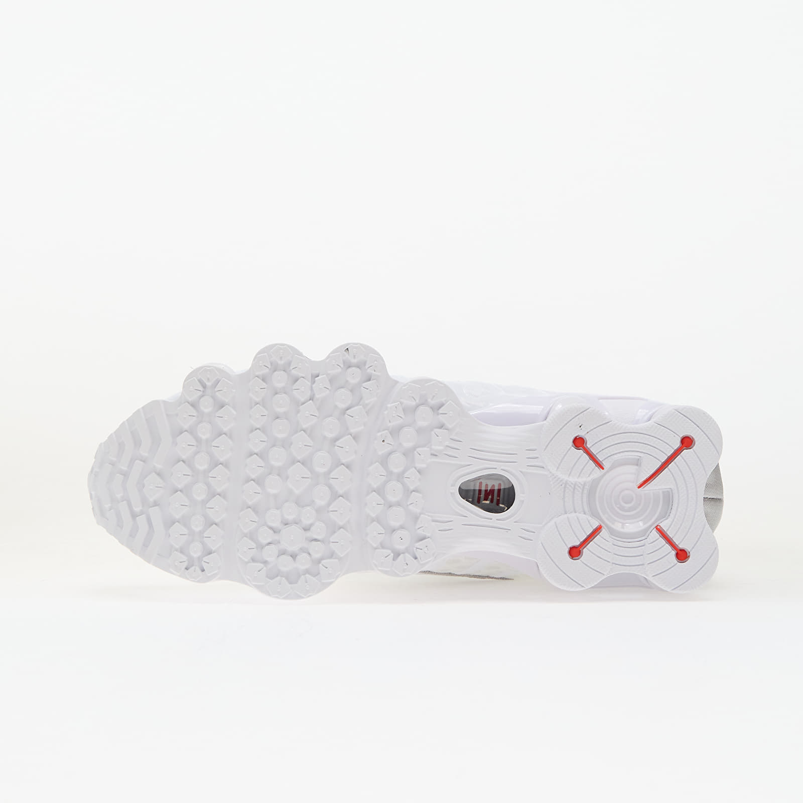 Turnschuhe und Schuhe für Männer Nike Shox TL White/ White-Metallic Silver-Max Orange