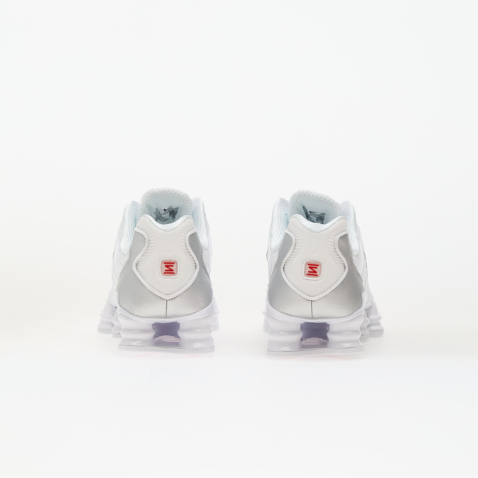 Turnschuhe und Schuhe für Männer Nike Shox TL White/ White-Metallic Silver-Max Orange