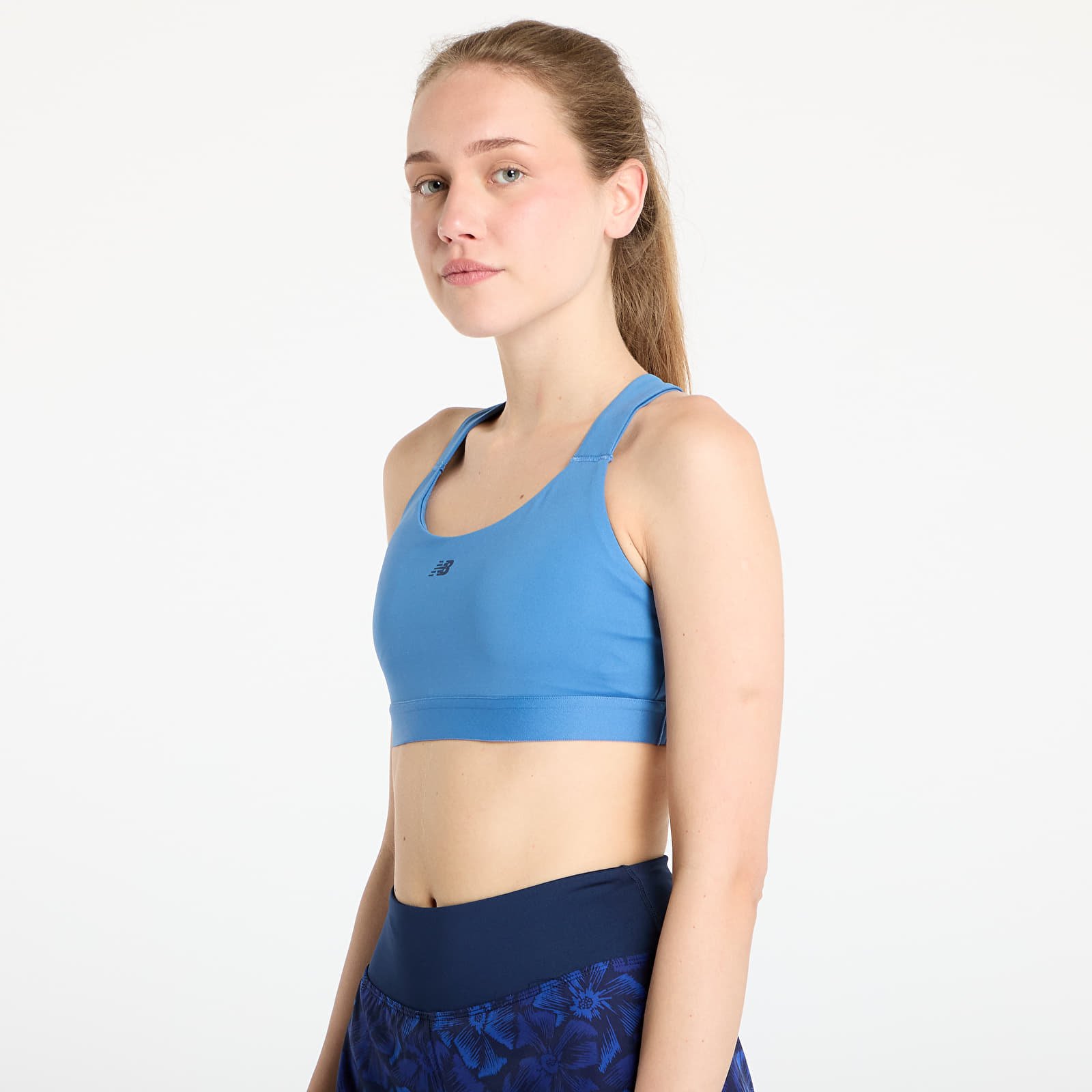 Sujetadores de mujer New Balance Essential Train Bra Blue