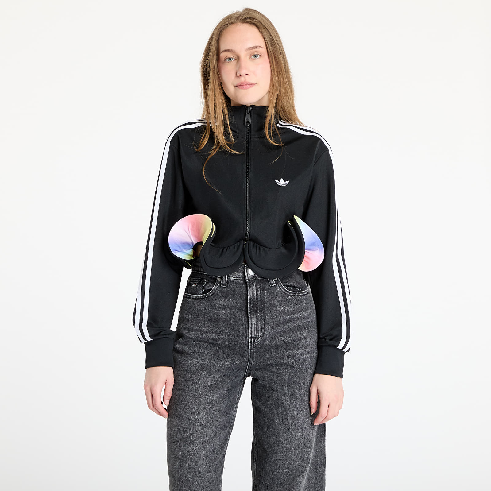 Damestruien adidas x Jeremy Scott W Pride Fashion Track Top Black