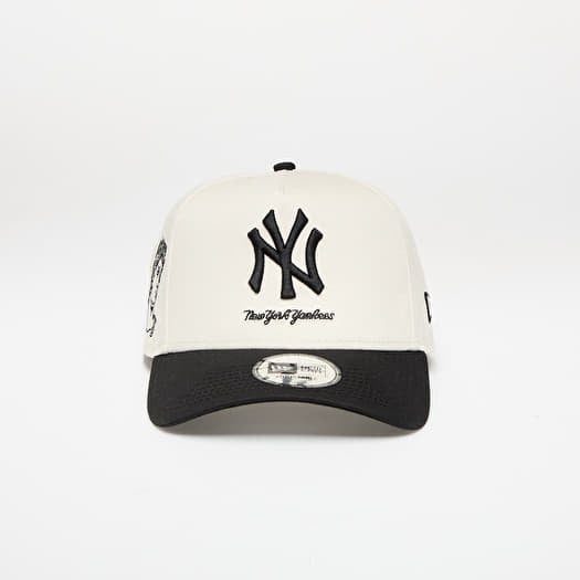 Kapa New Era New York Yankees 9FORTY MLB Mythical A-Frame Cap Ivory/ Black