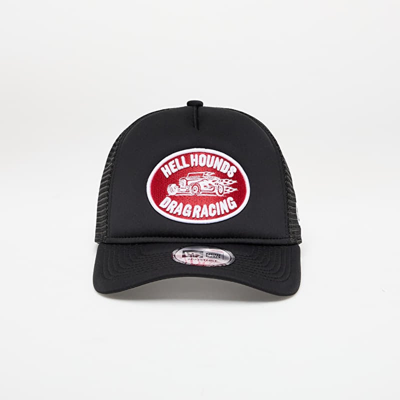 Cap New Era Graphic Patch 9FORTY A-Frame Trucker Adjustable Cap Black