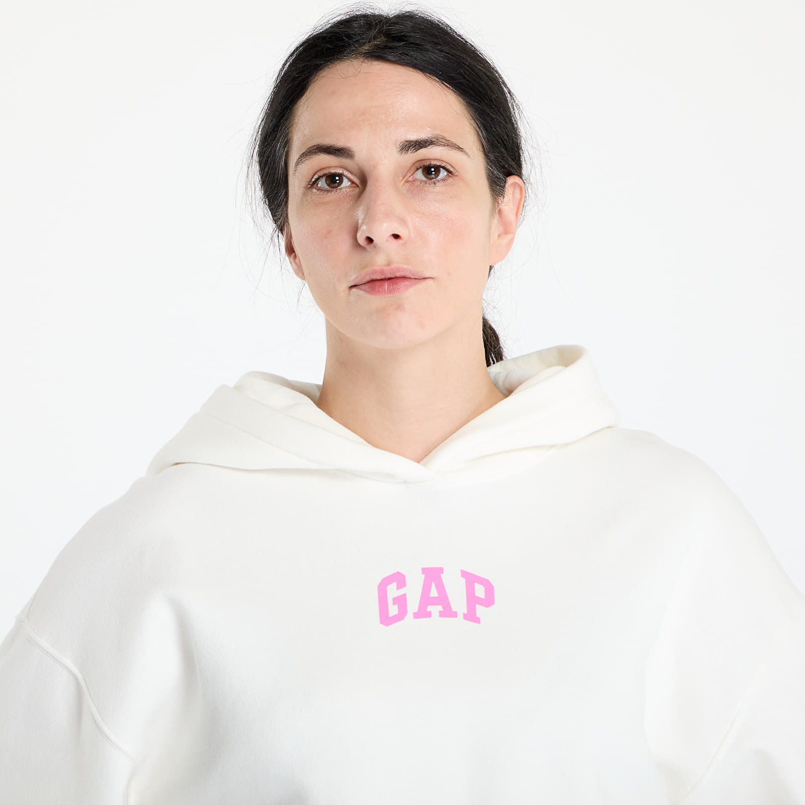 Sudaderas GAP Pg Logo Cropped Po Hoodie New Off White