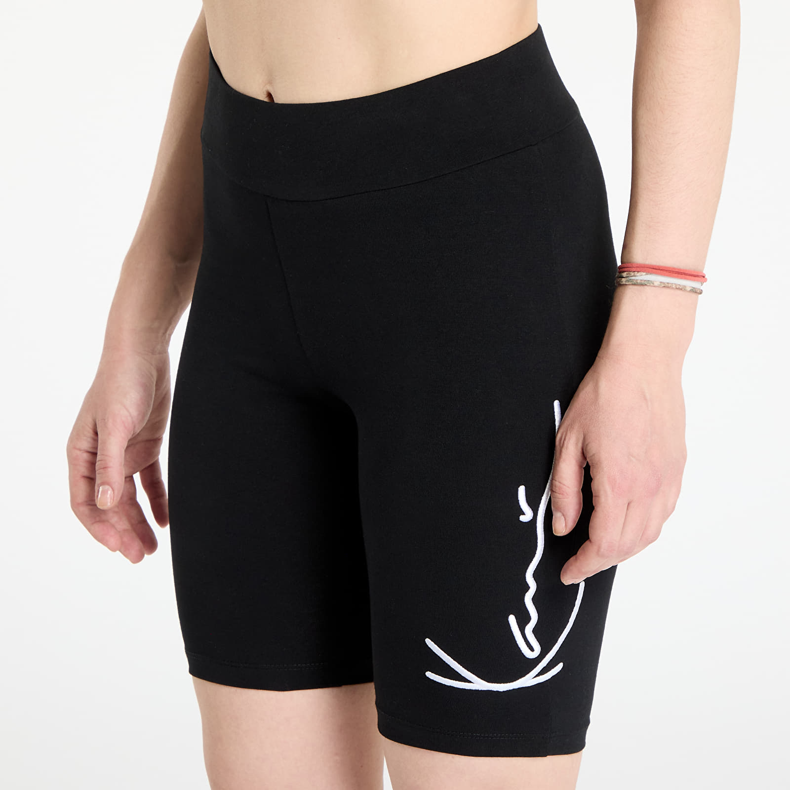 Pantalones cortos Karl Kani Signature Essential Cycling Shorts Black