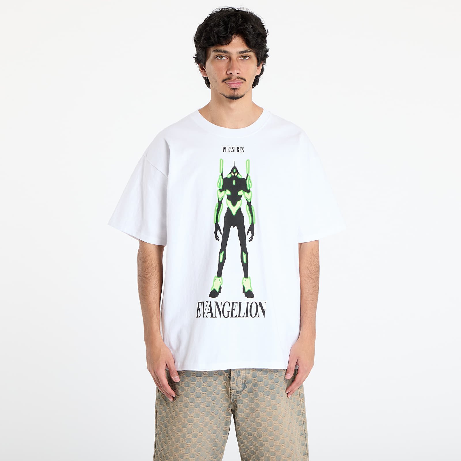 T-shirt PLEASURES Eva 1 T-Shirt White XL