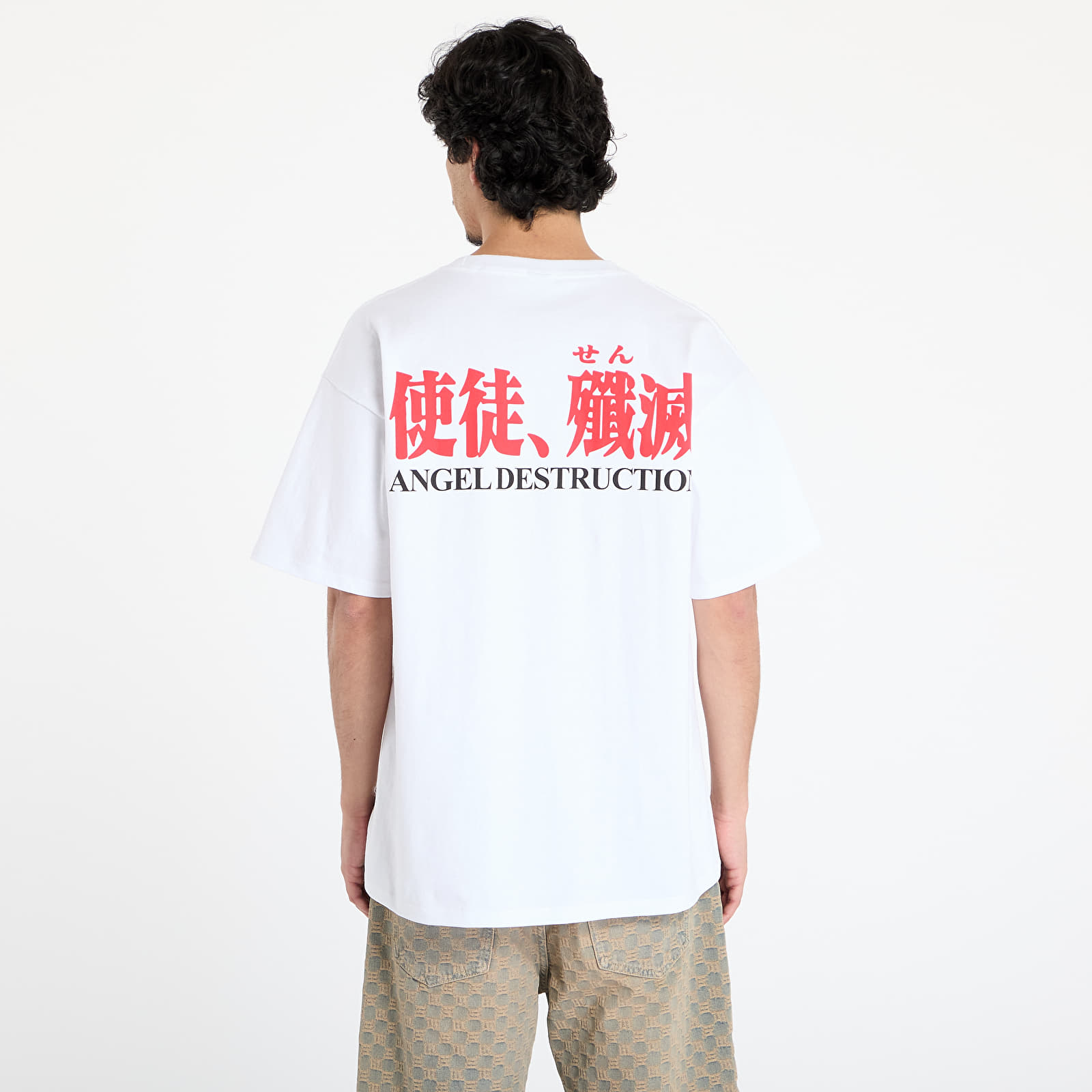 Men's T-shirts PLEASURES Eva 1 T-Shirt White