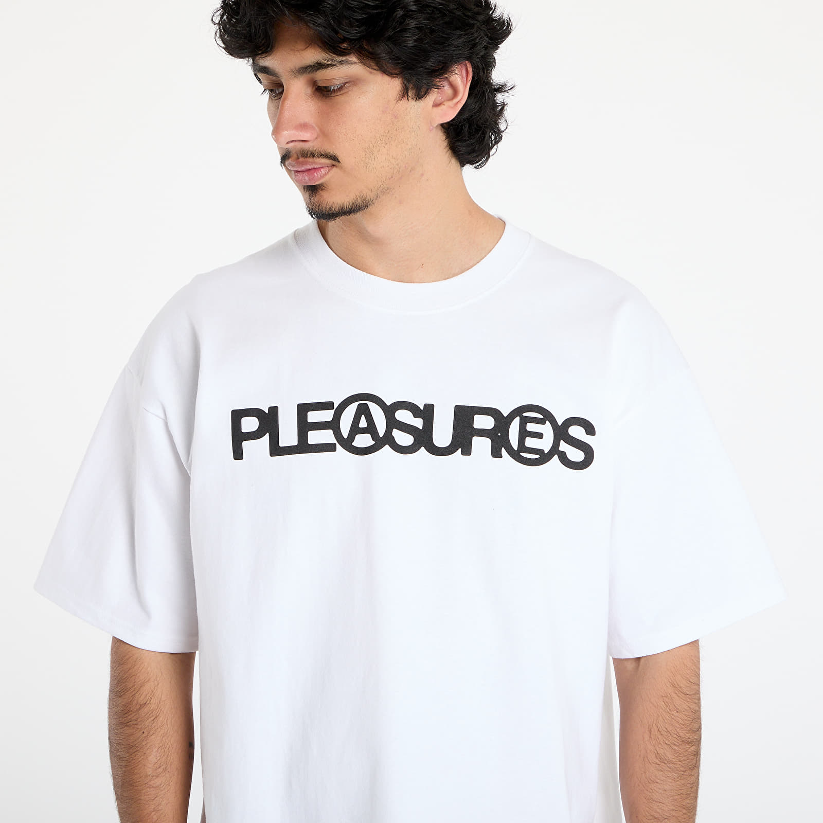 Men's T-shirts PLEASURES Fanzine T-Shirt White