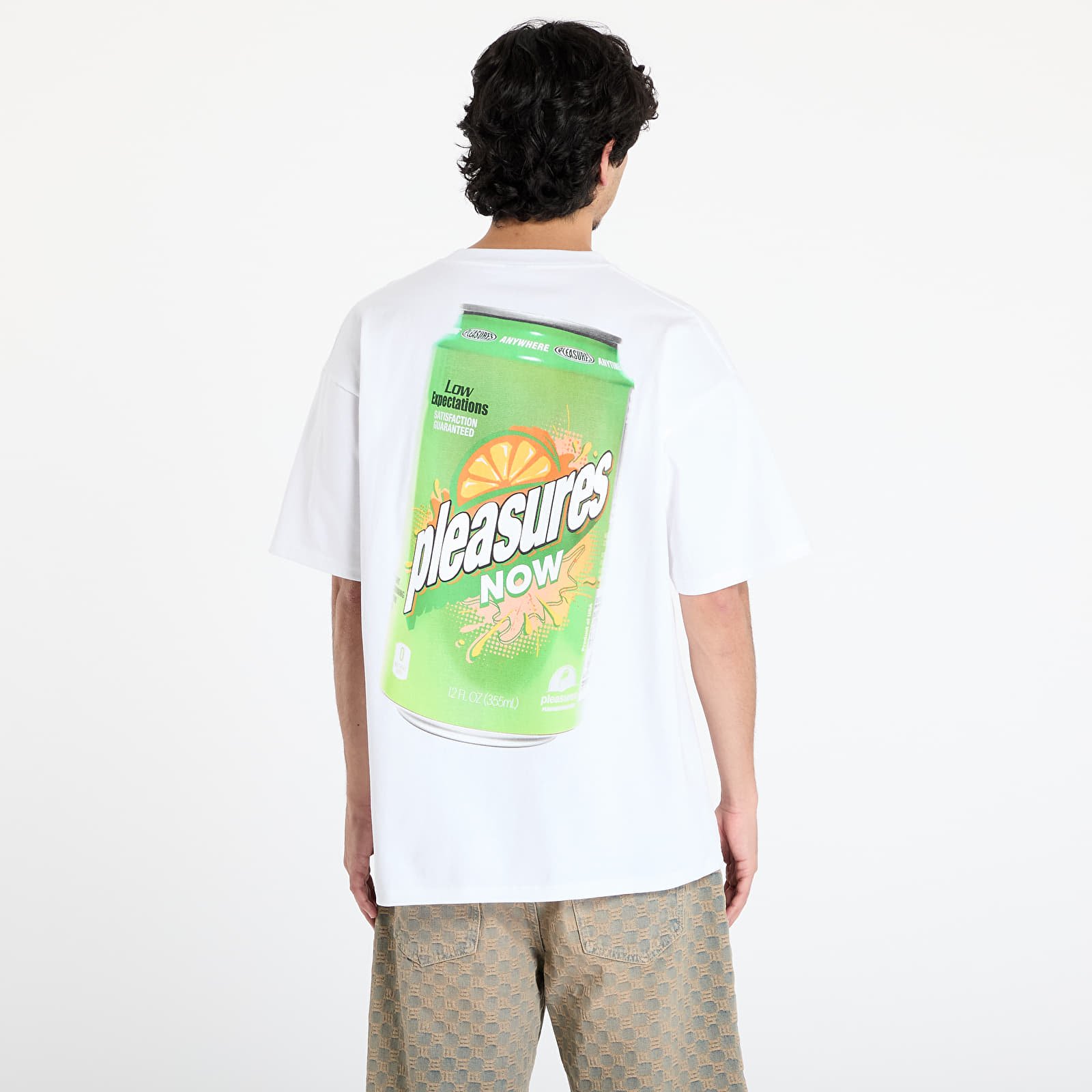 Men's T-shirts PLEASURES Quench T-Shirt White