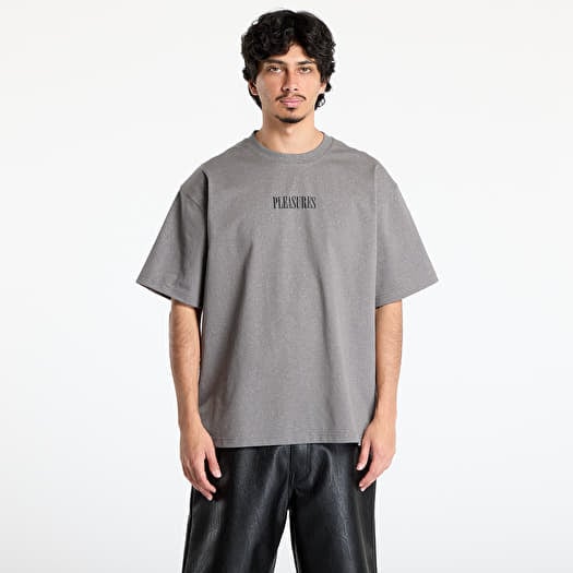 T-shirt PLEASURES Onyx Glitter Shirt Grey