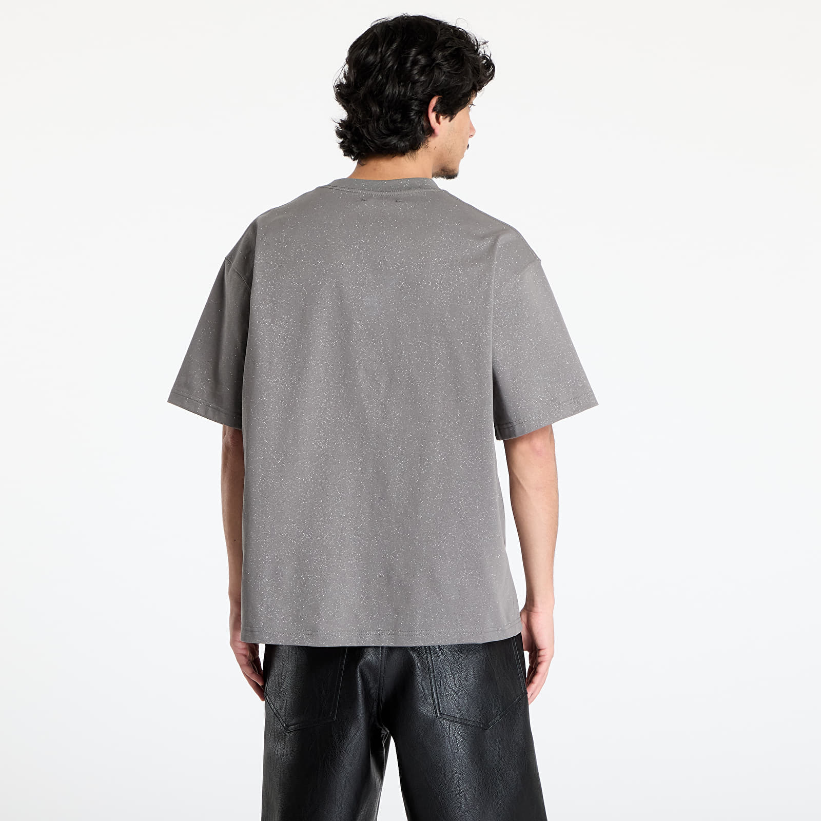 Meeste T-särgid PLEASURES Onyx Glitter Shirt Grey