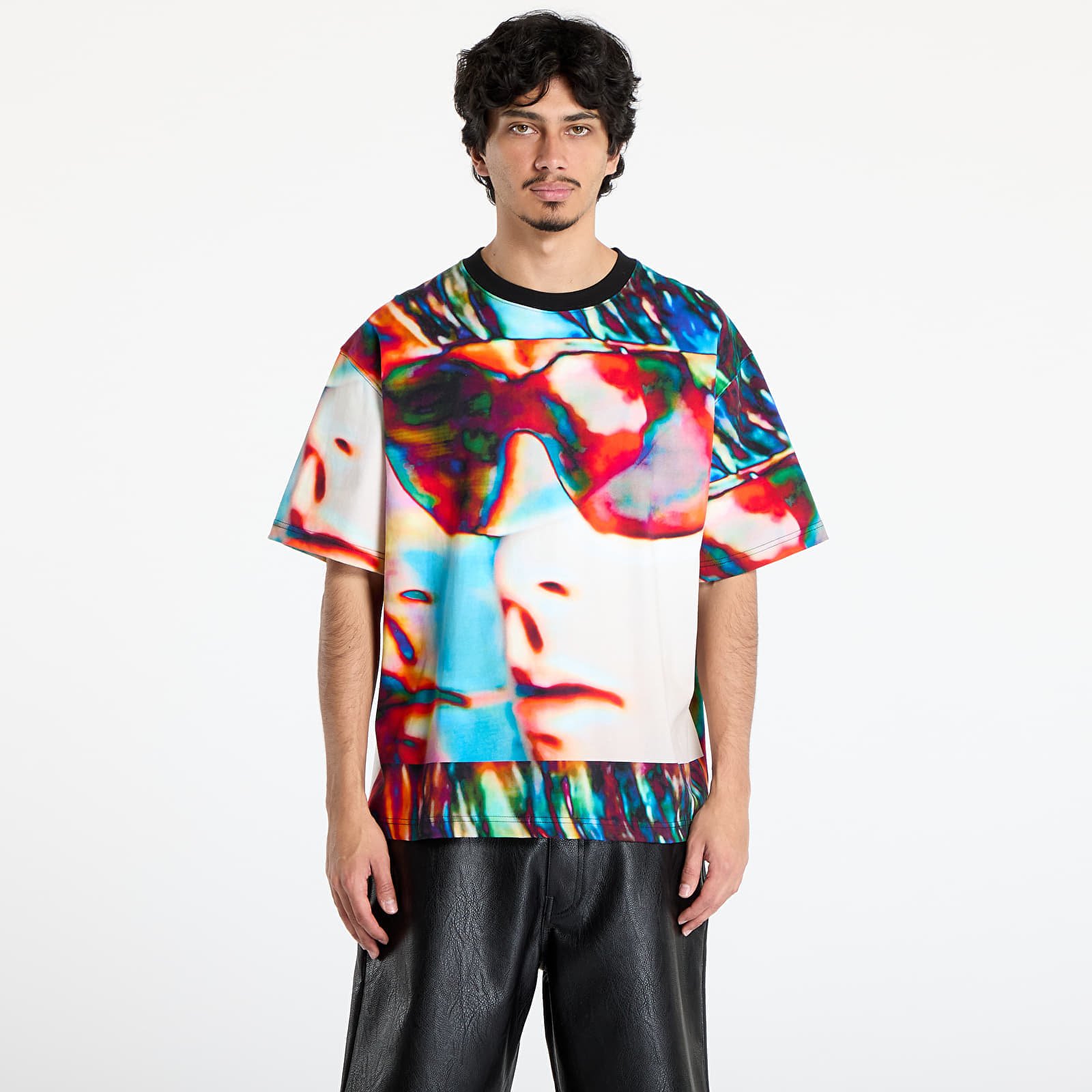 T-shirt PLEASURES Psycho Heavyweight Shirt Multi XL