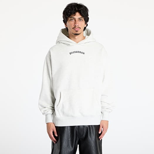 Sweatshirt PLEASURES Neural Hoodie Grey Mélange