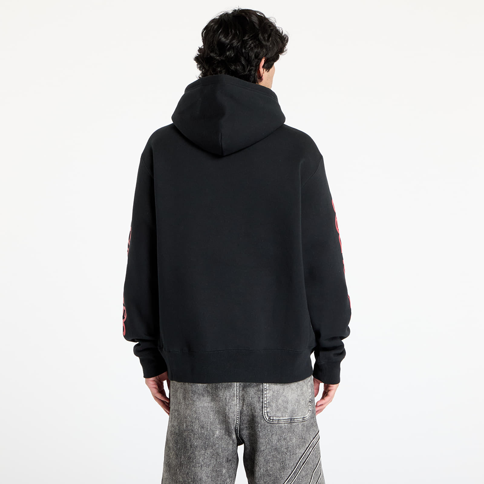 Sudaderas de hombre PLEASURES Fanzine Hoodie Black