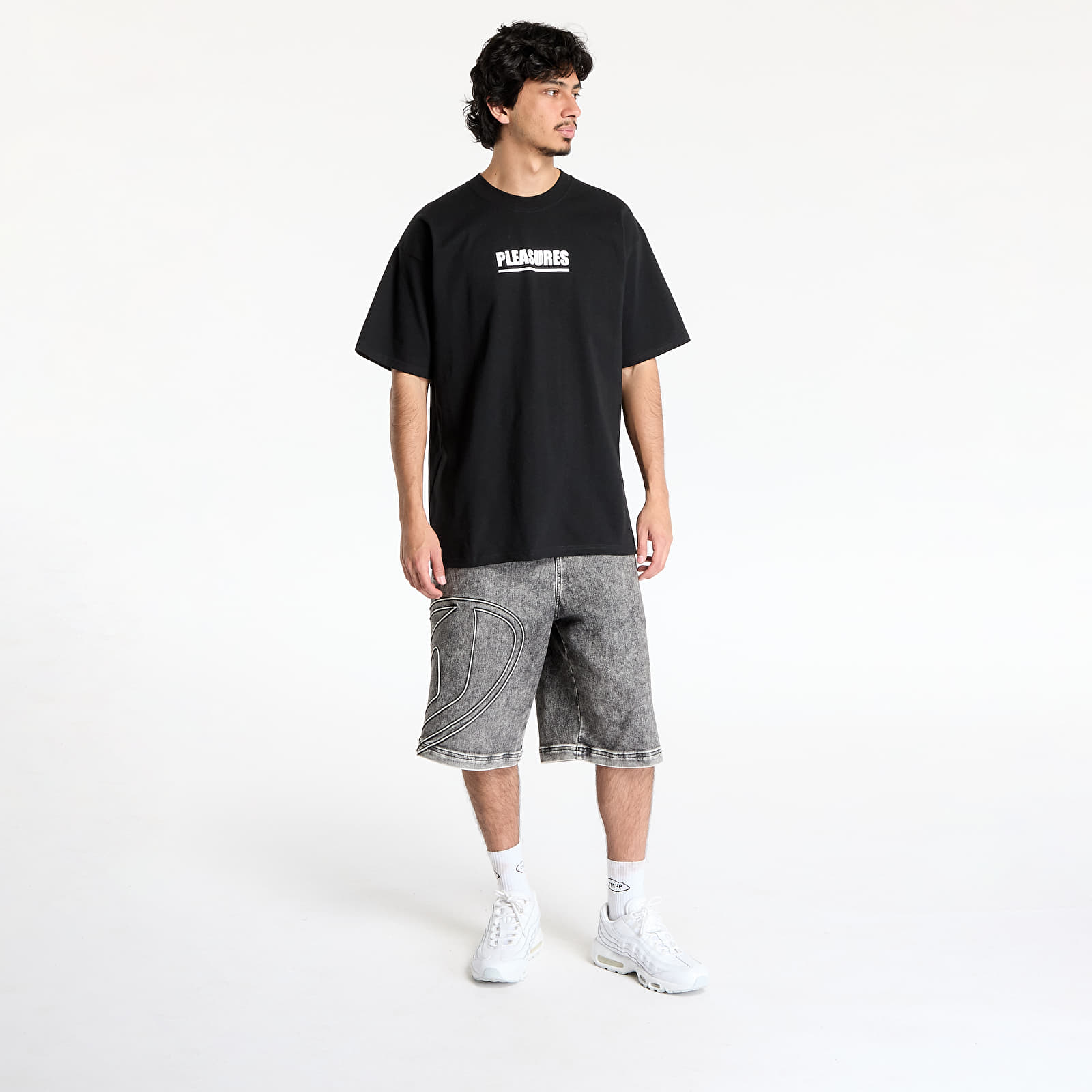 Men's T-shirts PLEASURES Scripture T-Shirt Black