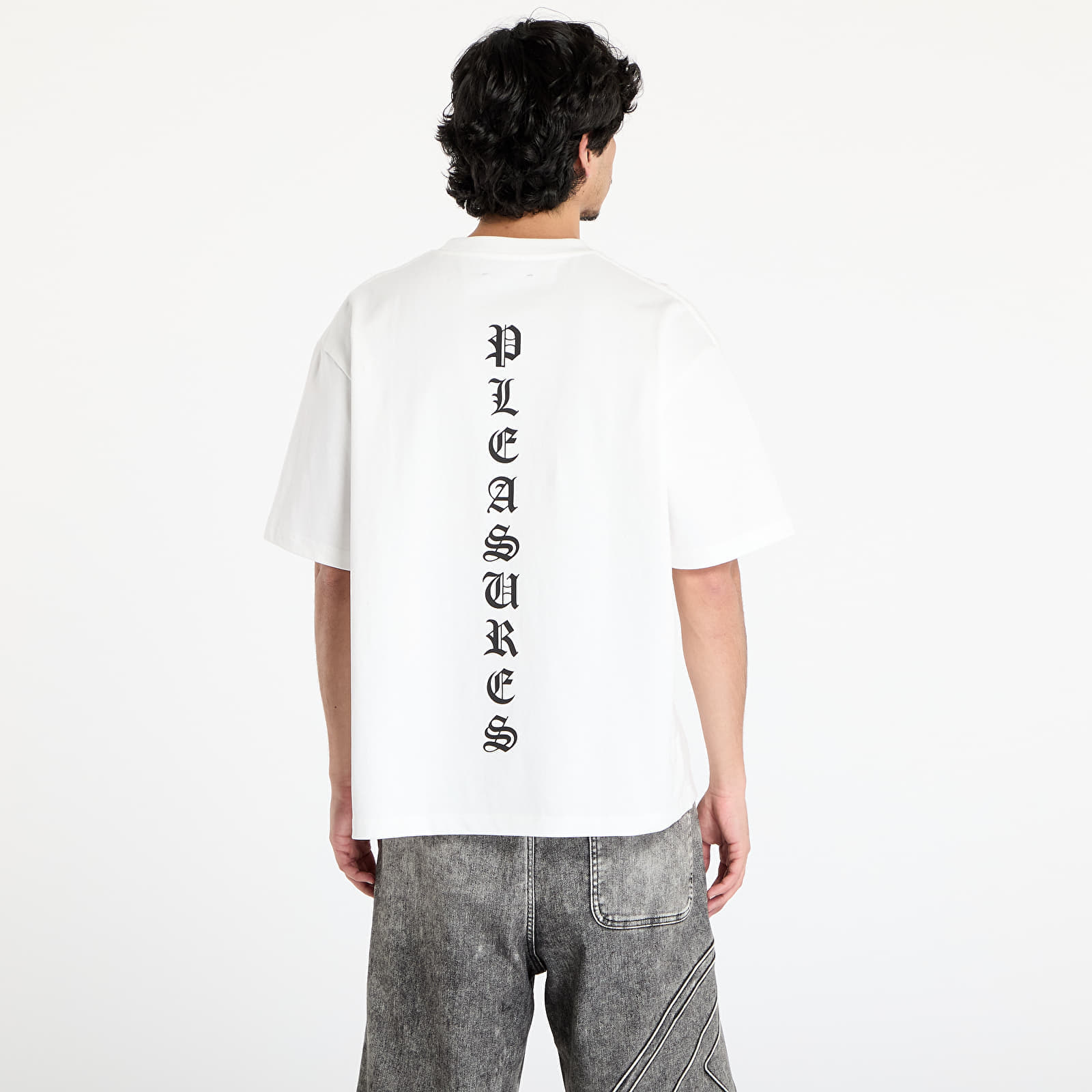 PLEASURES T-shirt PLEASURES Sorrow Heavyweight Shirt White XL - 3