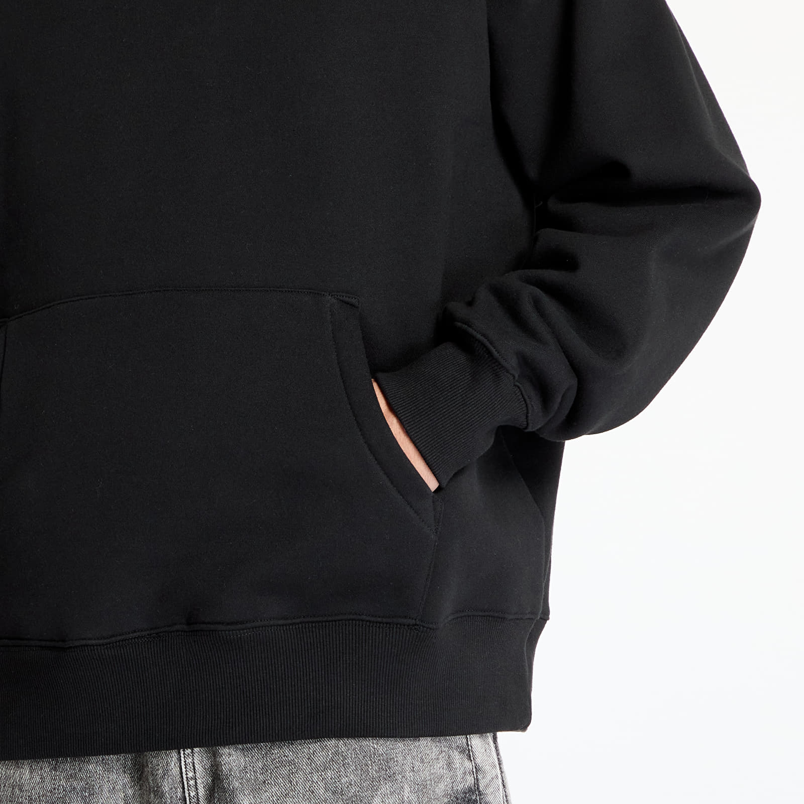 Heren sweatshirts PLEASURES Neural Hoodie Black