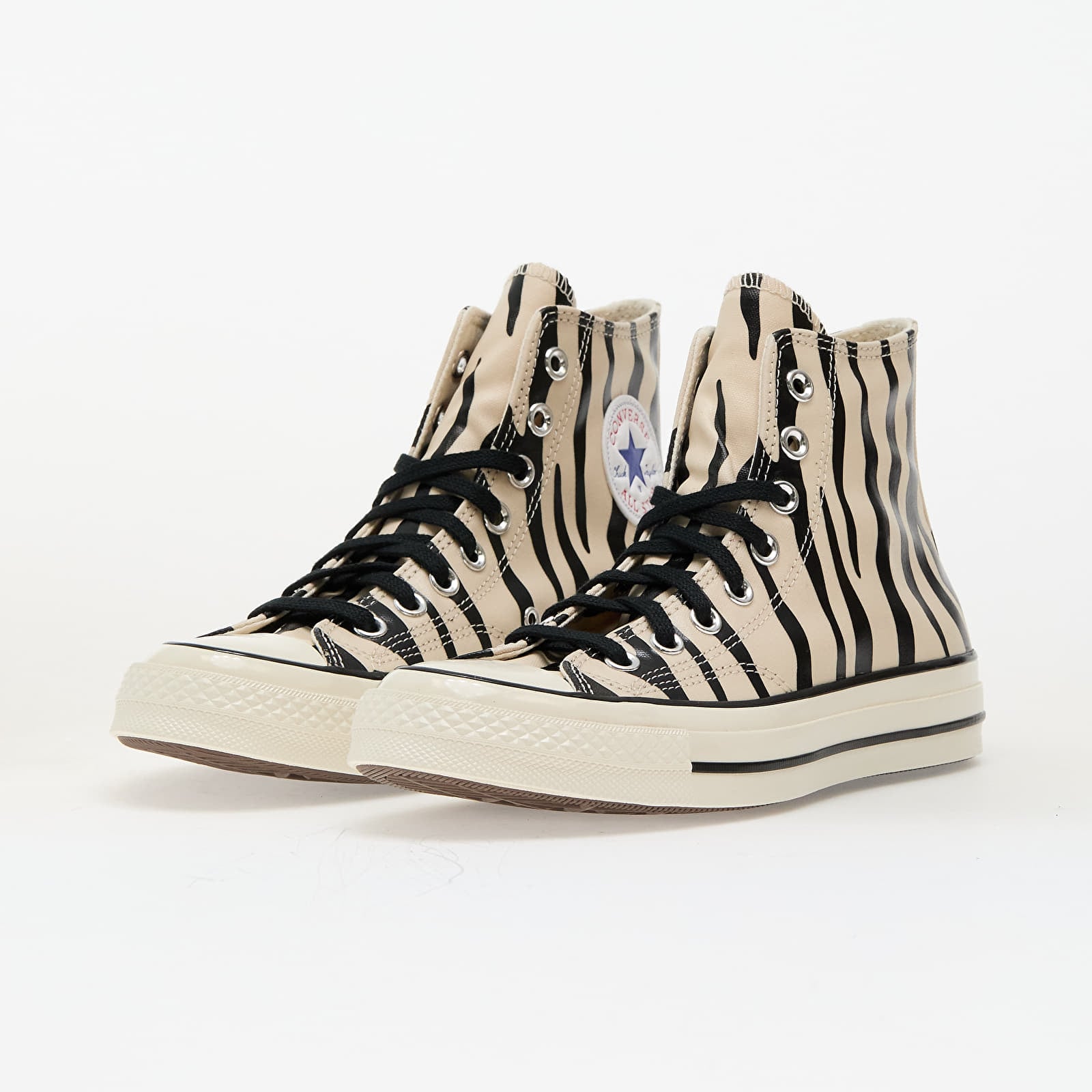 Scarpe uomo Converse Glow-In-The-Dark Zebra Print Light Dune/ Black/ Egret