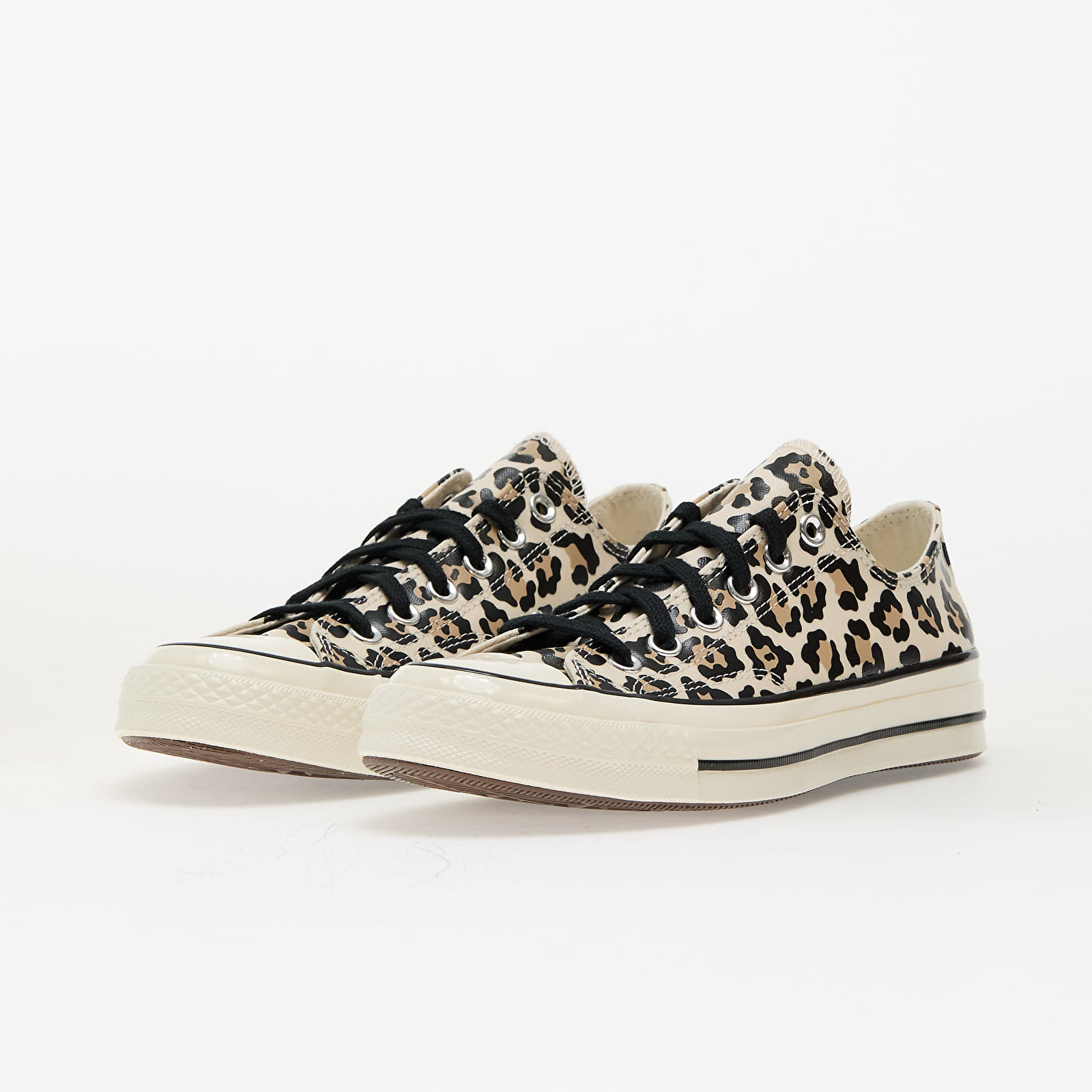 Turnschuhe und Schuhe für Männer Converse Chuck 70 Glow-In-The-Dark Leopard Print Driftwood/ Light Fawn/ Black