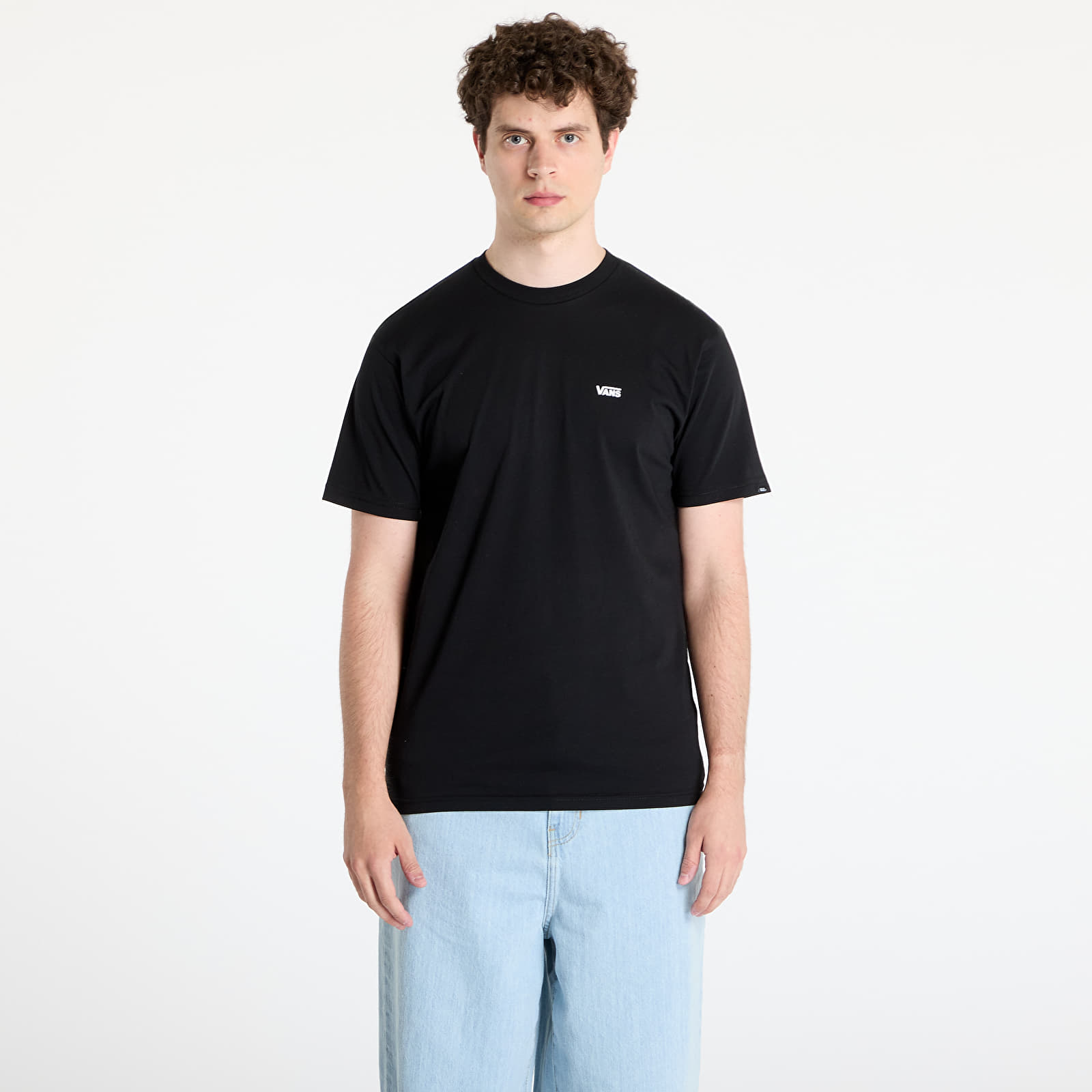 Tricouri Vans MN Left Chest Logo Tee Black