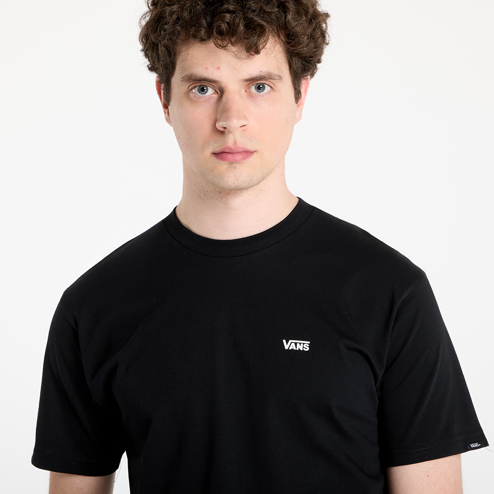 Tricouri Vans MN Left Chest Logo Tee Black