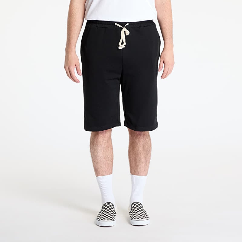 Šortky Urban Classics Low Crotch Sweatshorts Black