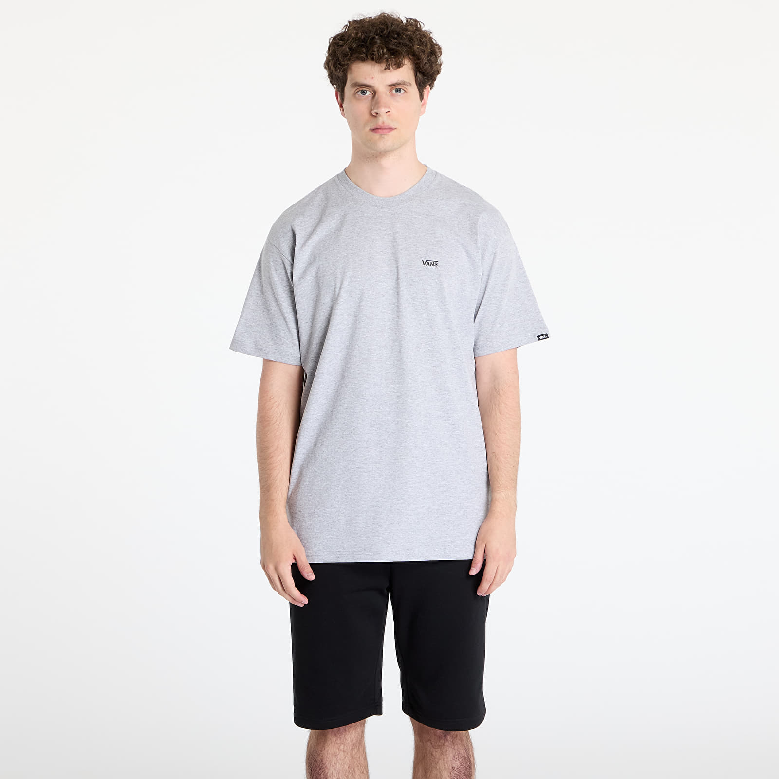 T-shirts Vans MN Left Chest Logo Tee Melange Grey